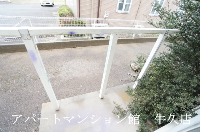 ライトハウス ⅠⅡのバルコニー