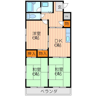 【間取り】 | ローズハイツ