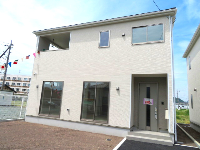 高崎市吉井町吉井第3(全2棟）2号棟の外観|外観もきれいです