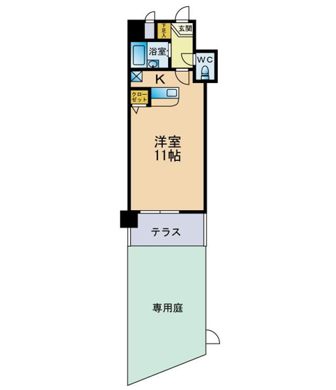 【間取り】 | フェリス城西 | 現況優先。