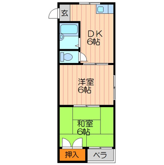【間取り】 | 秀和第1ハイツ
