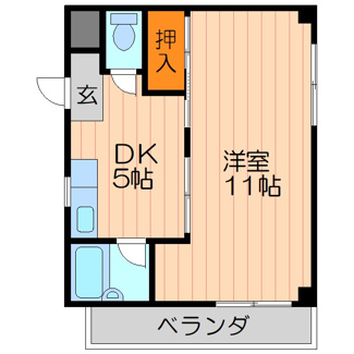 【間取り】 | サニーハイツ根上