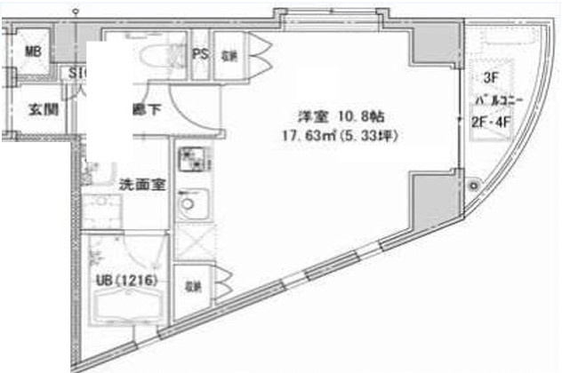 カーサドマーニの間取り