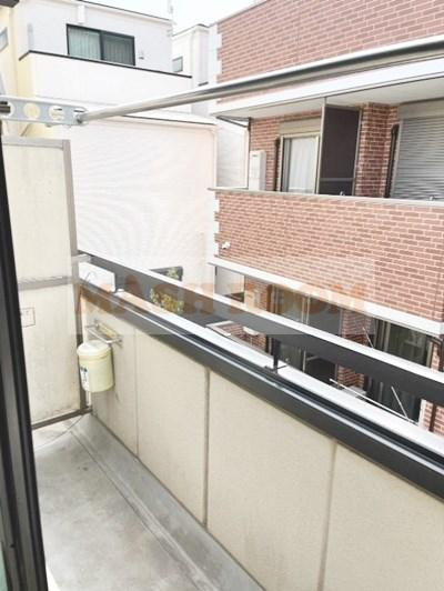 エクセルハイツのバルコニー