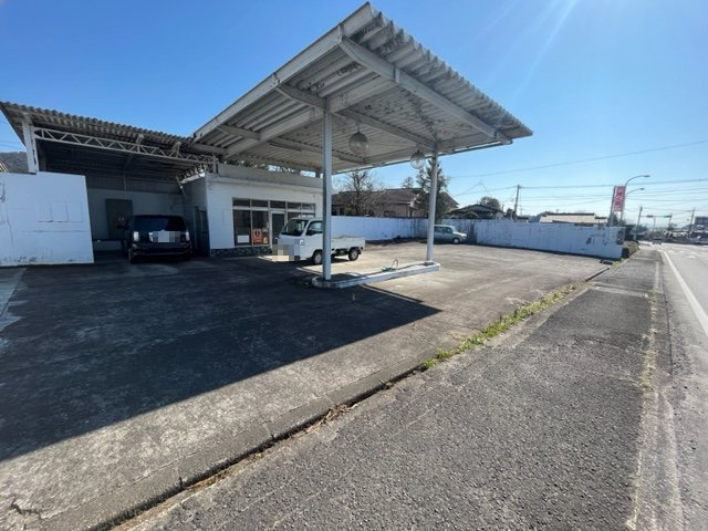 都城市高城町石山の事業用地の外観