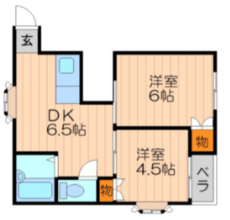 【間取り】 | 藤田ハイツ