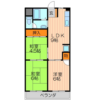【間取り】 | 三松マンション