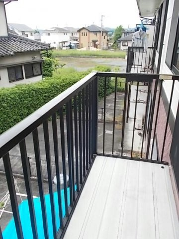 サンシャインのバルコニー|広々としたバルコニーです