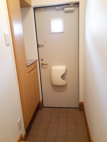 サンガーデンＤの玄関|毎日通る玄関はこちらです