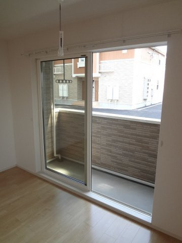 クオーレ　Ⅰのバルコニー|落ち着いた時間を過ごせるバルコニーです