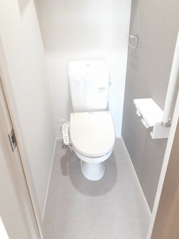 サウスゲートＢのトイレ|コンパクトで使いやすいトイレです