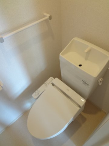 フルール・ソレイユ　Ⅰのトイレ|トイレもきれいです
