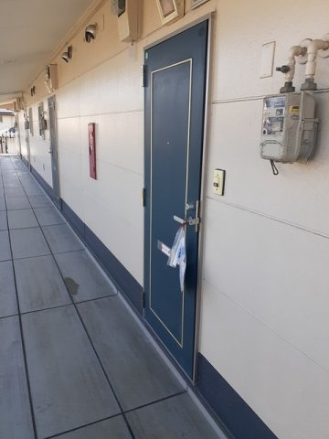 ドリームハイツ辻Ｂのエントランス|落ち着いたエントランスです