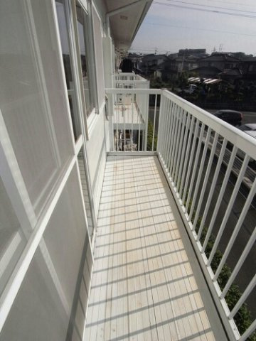 ドリームハイツ辻Ｂのバルコニー|バルコニーがあります