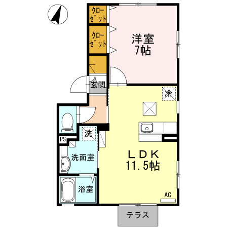 【間取り】 | ボヌール