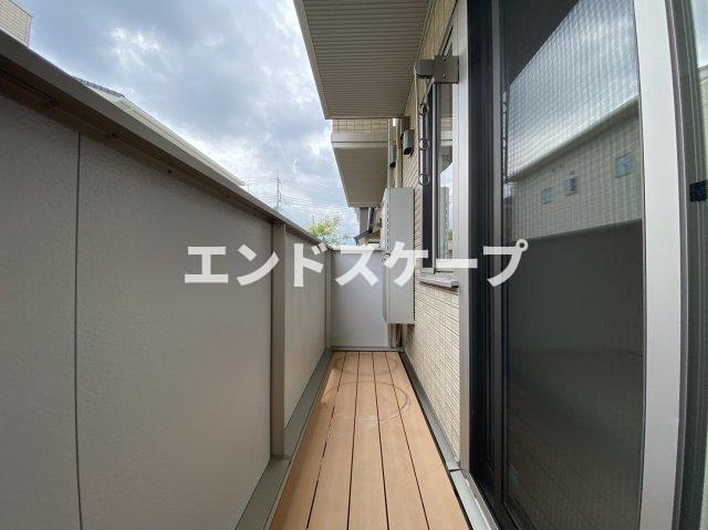 コンフォートレジデンス　Aのバルコニー|高崎、前橋エリアのお部屋探しはエンドスケープまで！お客様の理想お聞かせ下さい♪