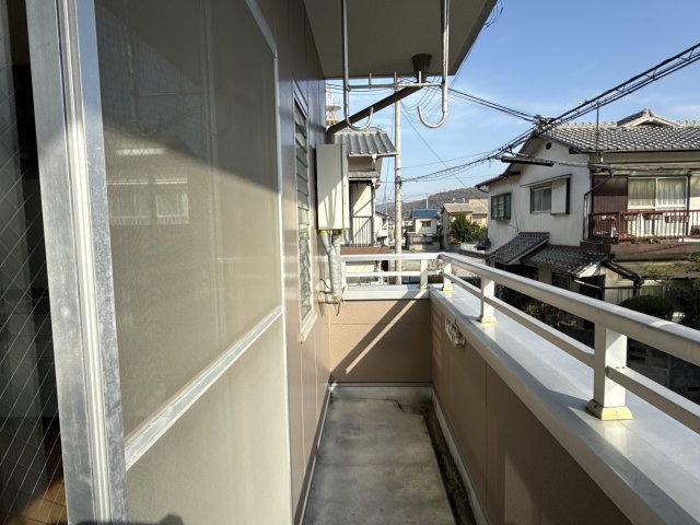 クレールコートのバルコニー
