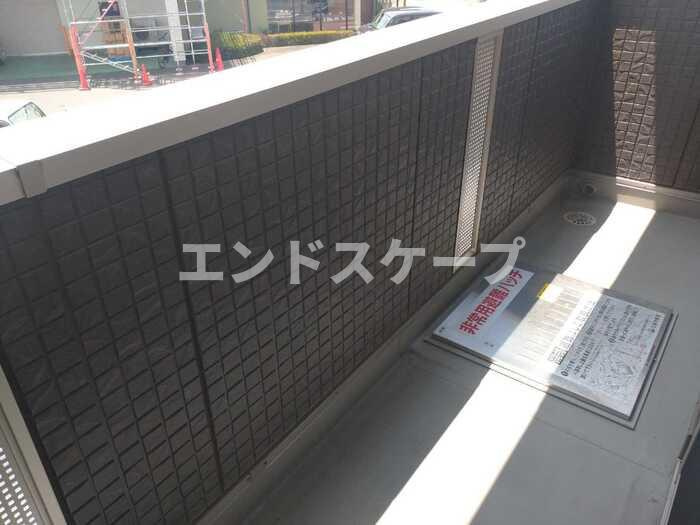 サンライトレジデンス駒形のバルコニー