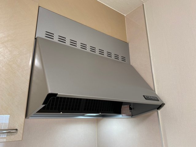 グリーンコーポ東一社A棟の設備|お手入れのしやすいレンジフード