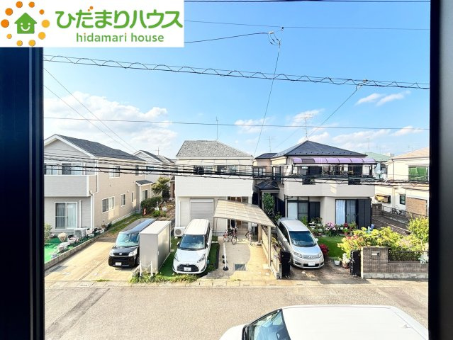 上尾市向山　6期　新築一戸建て　エルデ　01の展望|太陽の日差しがたっぷり差し込むバルコニーです(^^)/
