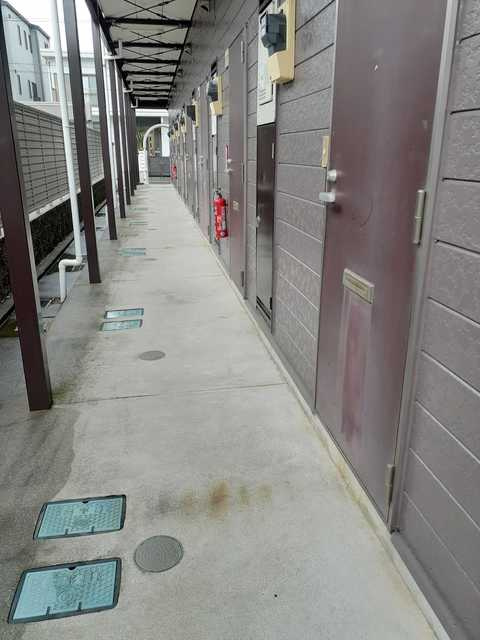 コーポユリのロビー