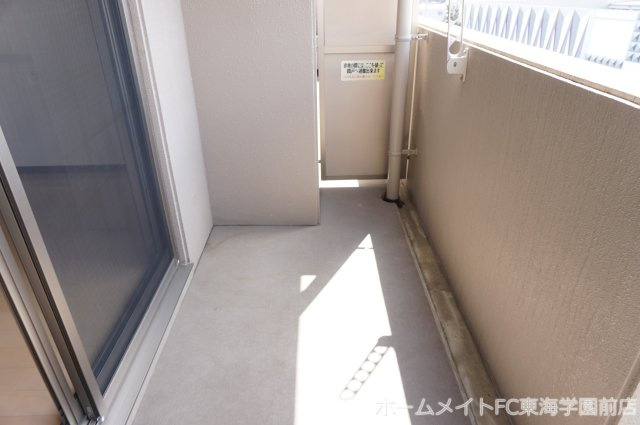 熊本市北区武蔵ケ丘９丁目の賃貸マンションのバルコニー