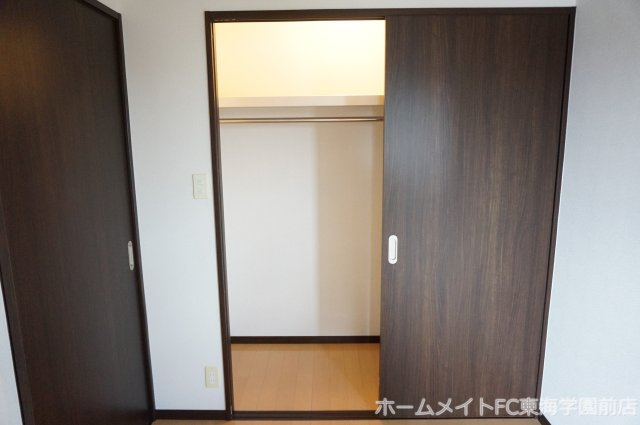 熊本市北区武蔵ケ丘９丁目の賃貸マンションの収納