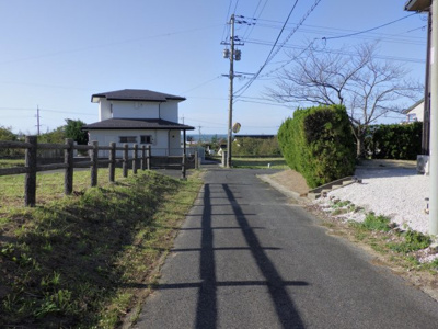 【前面道路含む現地写真】 | 岩美郡岩美町牧谷土地