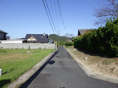 【前面道路含む現地写真】 | 岩美郡岩美町牧谷土地