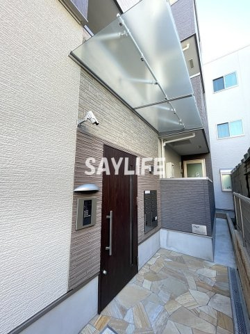 フジパレス城東諏訪ノースⅠ番館のエントランス