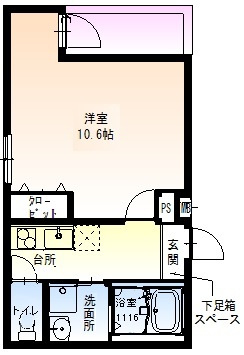 フジパレス城東諏訪ノースⅠ番館の間取り