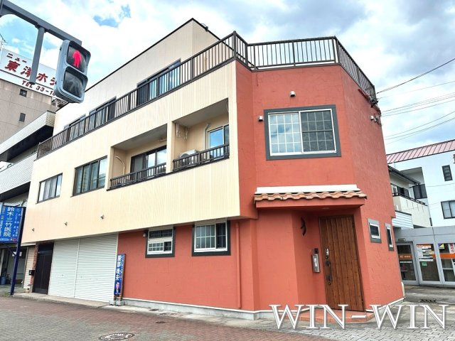 八通町賃貸住宅の外観