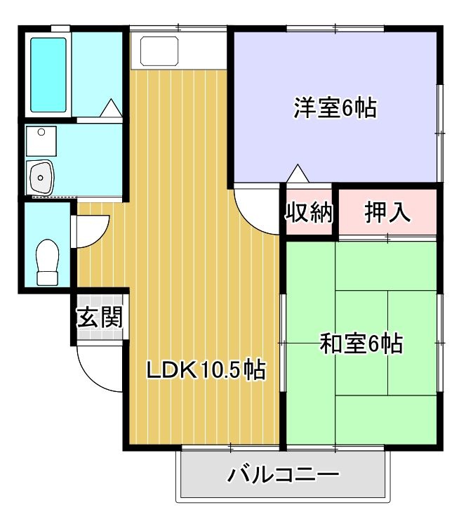 ボラボラの間取り