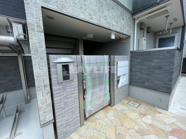 フジパレス近鉄長瀬のエントランス