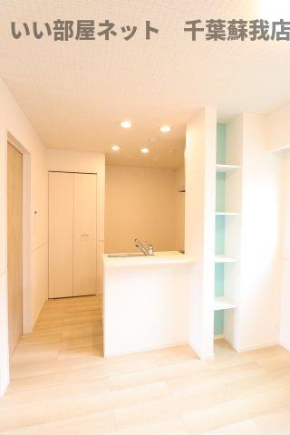 モンレーヴAのキッチン|お料理しやすいキッチンです