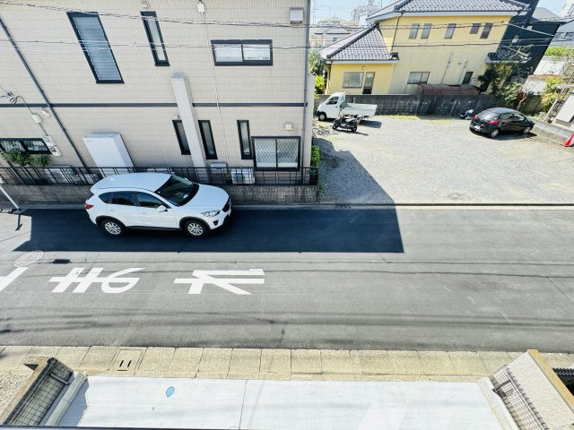 八潮市中央１丁目新築戸建の展望|バルコニーより道路側眺望