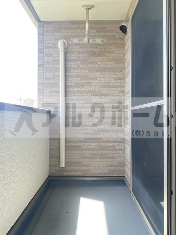 ビラアリエッタのバルコニー