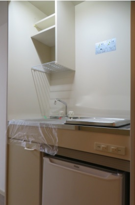 姫路市玉手のハイツのキッチン