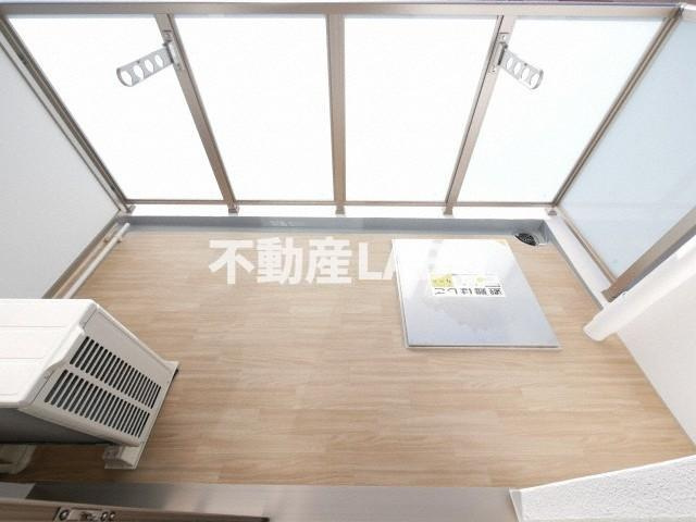 セレニテ福島プリエのバルコニー