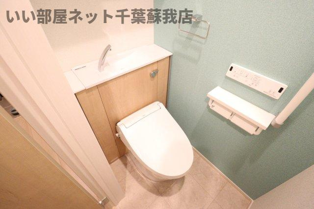 モンレーヴＡのトイレ|コンパクトで使いやすいトイレです