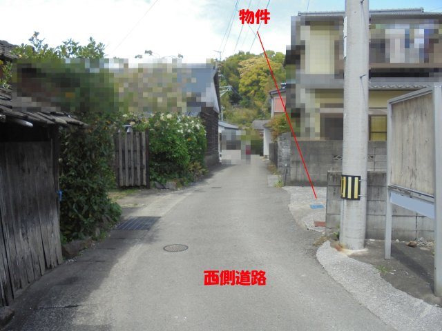 【前面道路含む現地写真】 | 高知市前里
