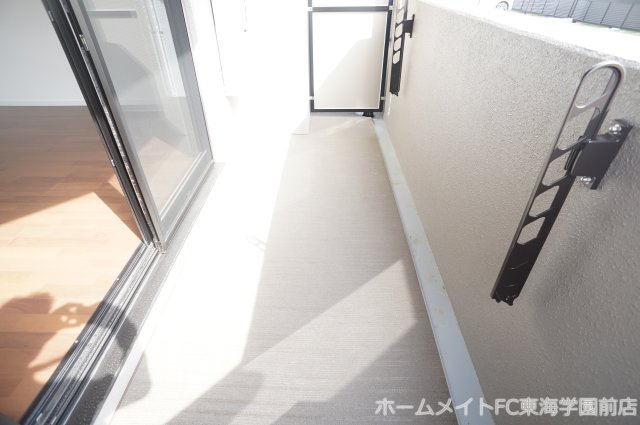 熊本市東区長嶺東５丁目の賃貸マンションのバルコニー