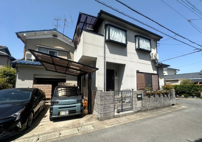 【外観】 | 広野町宮谷　中古戸建 | JR奈良線新田駅徒歩12分・近鉄京都線大久保駅徒歩15分の閑静な住宅地です♪