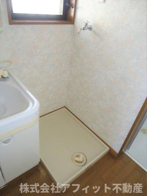 【設備】 | ネオウェーブ西深津 | 室内洗濯機置場　※写真はイメージです