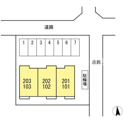 【区画図】 | エントピア余戸SK