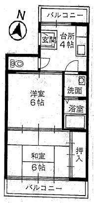 【間取り】 | K60274-ﾙｲｰｽﾞ紫野