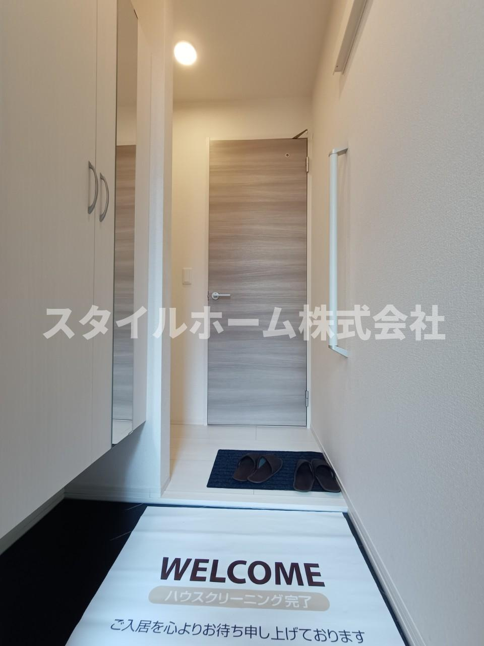 エトワール塔ノ木の玄関