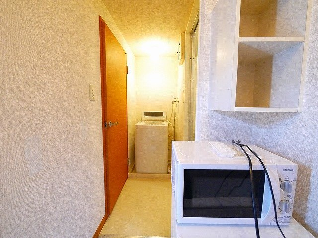 レオパレスＢｌｏｓｓｏｍの設備|洗濯機と電子レンジです