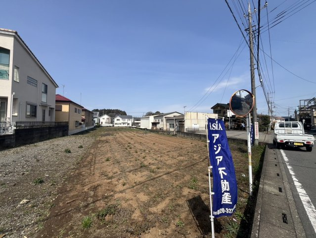 川越市小堤　建築条件なし売地　東武東上線『鶴ヶ島駅』徒歩29分　【名細小学区】の外観