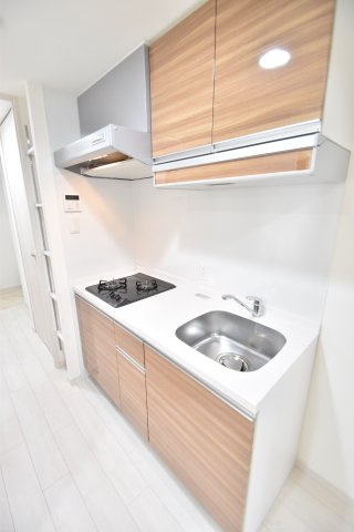 大阪市都島区内代町１丁目の賃貸マンションのキッチン